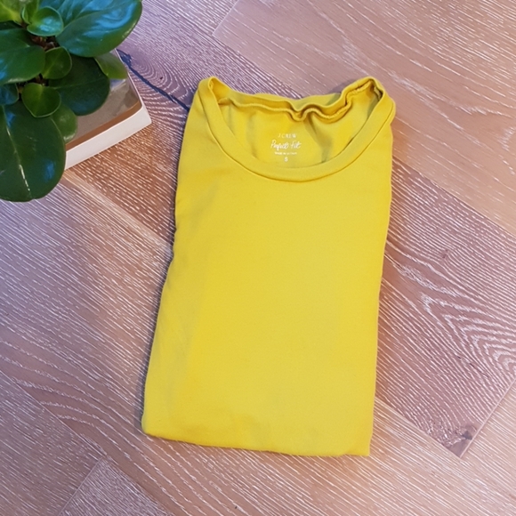J. Crew perfect fit long sleeved tee S - Picture 5 of 6